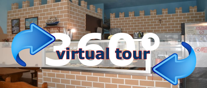 Click per visualizzare il Virtual Tour di Cajeta Pizzeria Rosticceria Tielleria